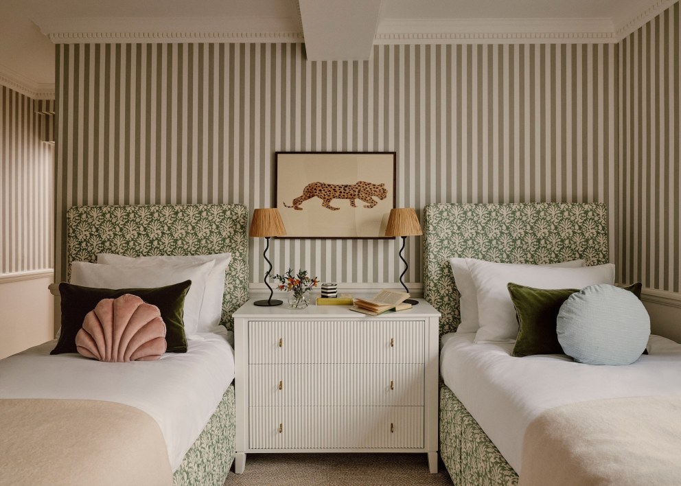 Park Lane, Chelsea | Twin Room  | Interior Designers